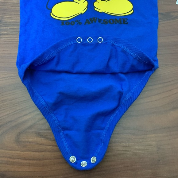 100% Awesome Mickey bodysuit. 18 months - Picture 3 of 4
